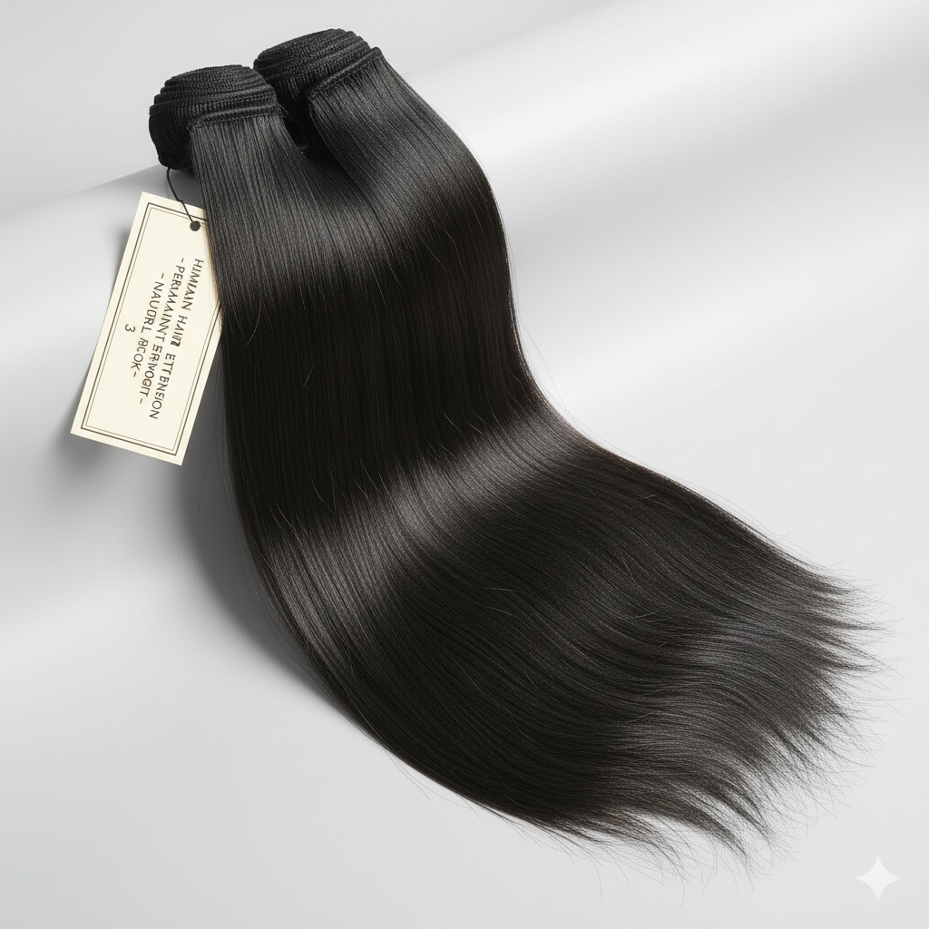 Hair Extension Natural Black # 1B