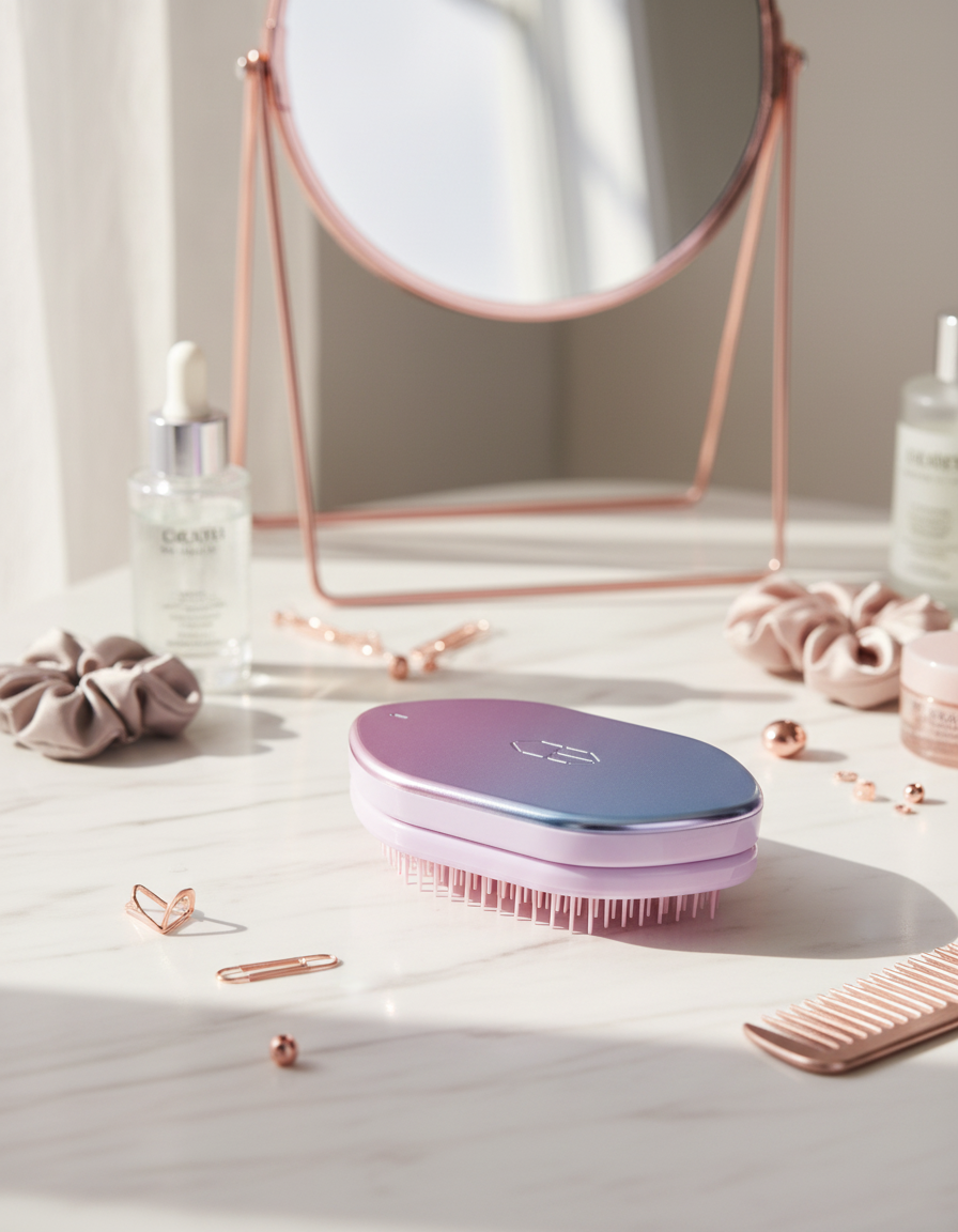 Premium Detangling Hair Brush – Anti-Breakage Wet & Dry Styling Brush for All Hair Types